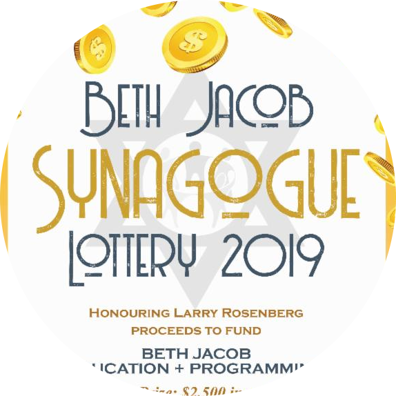 Beth Jacob Synagogue Lottery 2019