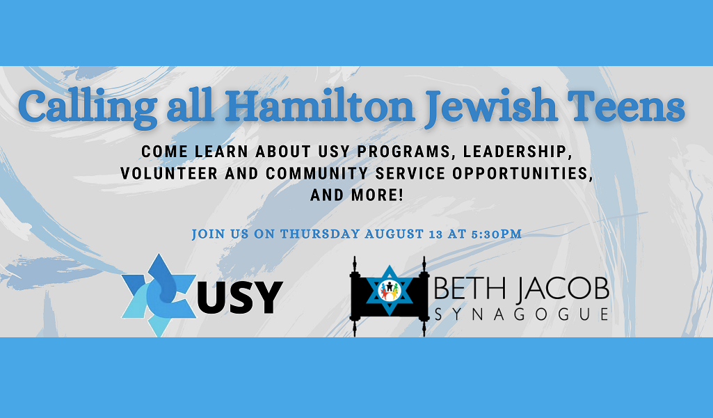 Teens Only: Q&A Sesh about USY Opportunities