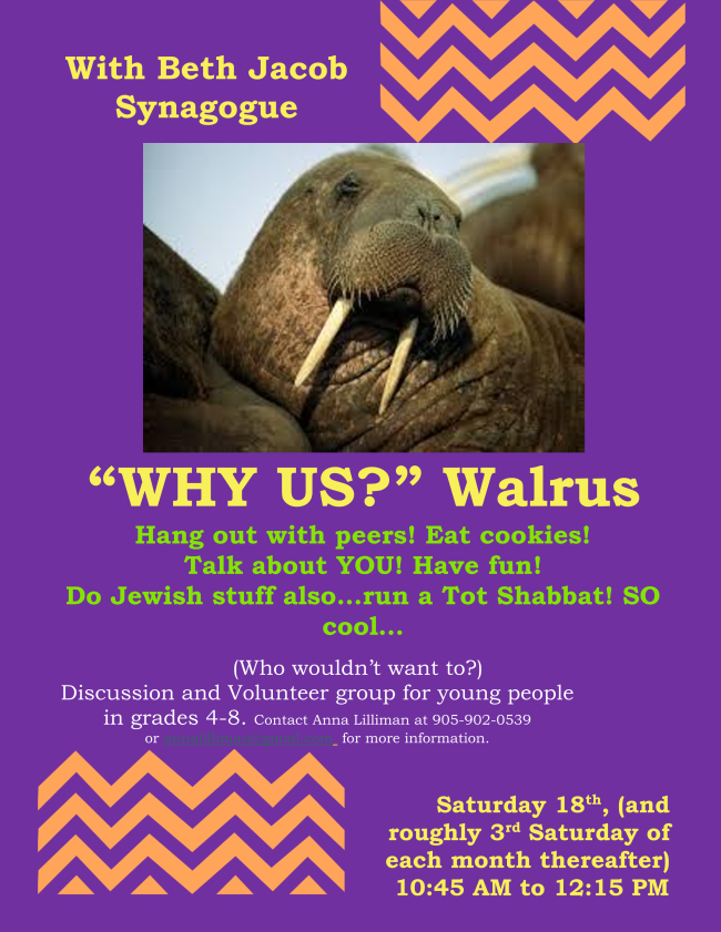 Why Us? Walrus