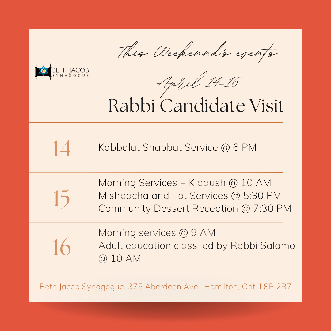 Adult Education Class with Rabbi Salamo